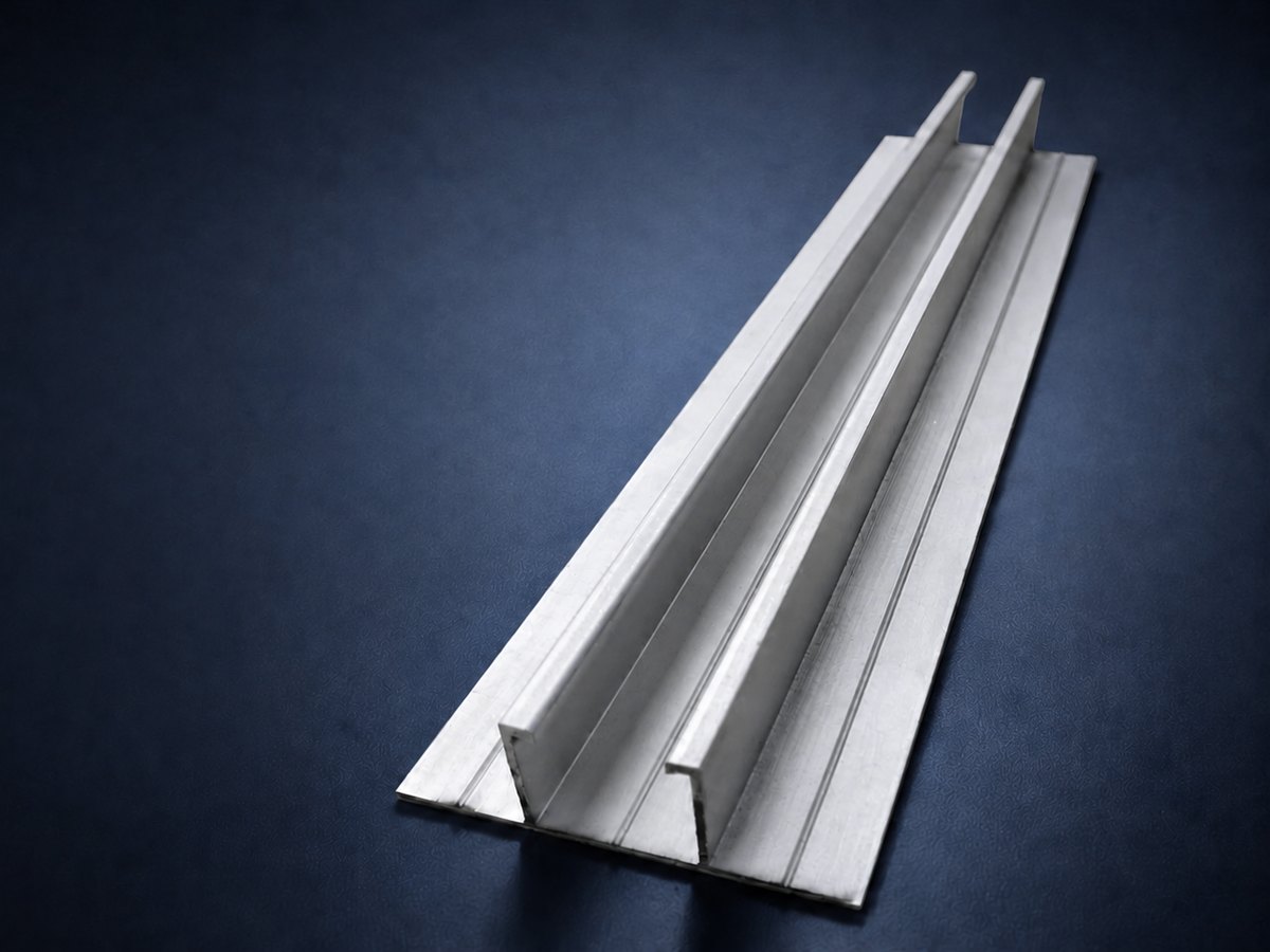 Riel mini de aluminio anodizado AL6005-T5